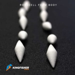 Rohacell Fishing Float Body – Diamond Shape D5 – Pack of 10 - Image 3