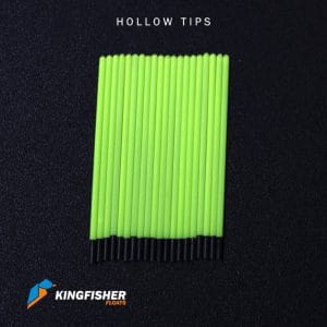 Yellow Hollow Tips - Pack of 20